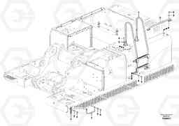 55693 Handrail EC700BHR HIGH REACH DEMOLITION, Volvo Construction Equipment
