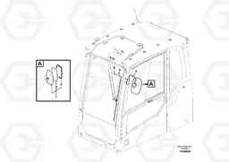 81017 Rear view mirror EC360C, Volvo Construction Equipment