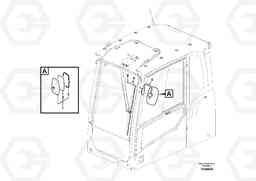 74953 Rear view mirror FC3329C, Volvo Construction Equipment