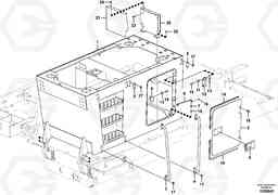 57725 Cab elevation on superstructure EC290C, Volvo Construction Equipment