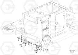 10897 Cab elevation on superstructure EC460C, Volvo Construction Equipment