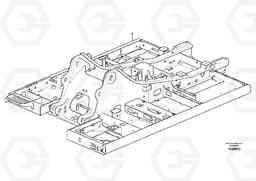 62882 Upper frame EC290C, Volvo Construction Equipment