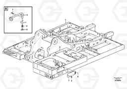 99239 Upper frame EC290C, Volvo Construction Equipment