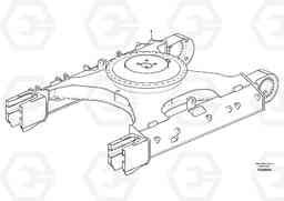 62933 Undercarriage frame EC140C, Volvo Construction Equipment