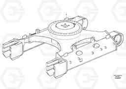 62713 Undercarriage frame EC140C, Volvo Construction Equipment