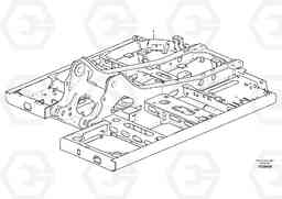 33458 Upper frame EC140C, Volvo Construction Equipment