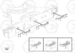 54507 Foot step EC140C, Volvo Construction Equipment