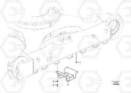 54512 Undercarriage, track guards EC140C, Volvo Construction Equipment