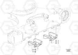 82213 Undercarriage, track guards EC140C, Volvo Construction Equipment