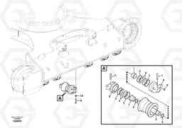 13612 Bottom roller EC140C, Volvo Construction Equipment