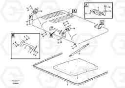 30735 Engine hood EC140C, Volvo Construction Equipment