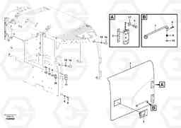 79633 Door, side EC140C, Volvo Construction Equipment