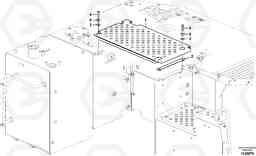 56109 Cover, control valve EC140C, Volvo Construction Equipment