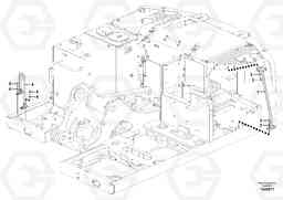 56110 Handrail EC140C, Volvo Construction Equipment