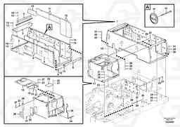 78760 Cowl frame EC330C, Volvo Construction Equipment