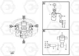 55149 Level system cylinder FC2421C, Volvo Construction Equipment