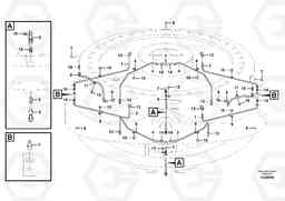 16433 Level system grease line FC2421C, Volvo Construction Equipment