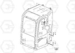 68608 Cab mount ECR88 S/N 14011-, Volvo Construction Equipment