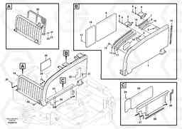 65009 Cowl frame ECR88 S/N 14011-, Volvo Construction Equipment