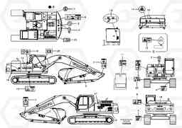 7110 Decal, outer location EC240B SER NO INT 12641- EU & NA 80001-, Volvo Construction Equipment