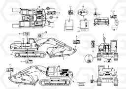 28969 Decal, outer location EC290B SER NO INT 13562- EU & NA 80001-, Volvo Construction Equipment