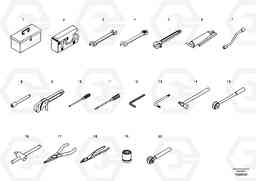 22787 Tools EC460B SER NO INT 11515- EU&NA 80001-, Volvo Construction Equipment