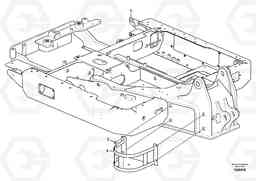 63849 Upper frame EC60C, Volvo Construction Equipment