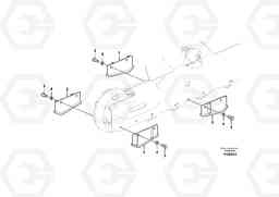 64846 Undercarriage, track guards EC55C S/N 110001- / 120001-, Volvo Construction Equipment