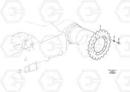 48080 Sprocket EC60C, Volvo Construction Equipment