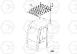 65438 Fops, protecting equipment EC55C S/N 110001- / 120001-, Volvo Construction Equipment