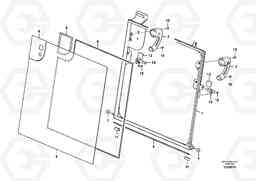 34231 Front window EC55C S/N 110001- / 120001-, Volvo Construction Equipment