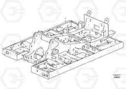 40418 Upper frame EC330C, Volvo Construction Equipment