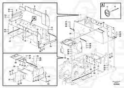 39963 Cowl frame EC330C, Volvo Construction Equipment