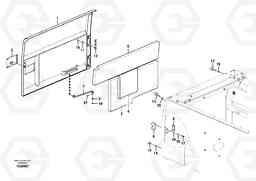 12026 Door, side EC460C, Volvo Construction Equipment