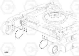 43677 Protective plate for travel motor PL4611, Volvo Construction Equipment