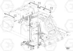 76359 Handrail PL4608, Volvo Construction Equipment