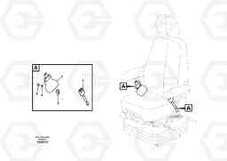 39403 Operator seat with fitting parts PL4611, Volvo Construction Equipment