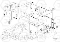 75668 Cowl frame FC2421C, Volvo Construction Equipment