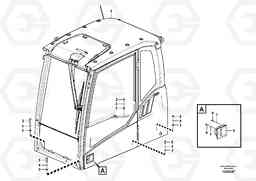 59157 Cab mount EC700BHR HIGH REACH DEMOLITION, Volvo Construction Equipment