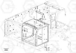 55688 Cowl frame EC700BHR HIGH REACH DEMOLITION, Volvo Construction Equipment