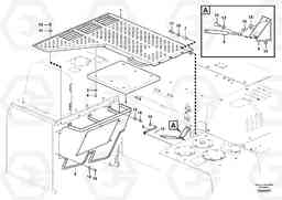 55691 Cover, control valve EC700BHR HIGH REACH DEMOLITION, Volvo Construction Equipment