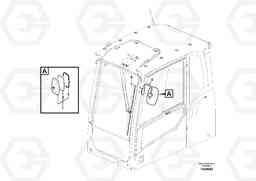 72266 Rear view mirror EC700BHR HIGH REACH DEMOLITION, Volvo Construction Equipment