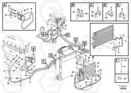 87507 Air conditioning line, cooling and heater EC700BHR HIGH REACH DEMOLITION, Volvo Construction Equipment