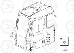 62944 Cab mount ECR305C, Volvo Construction Equipment