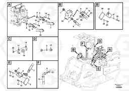 59100 Working hydraulic, hammer and shear for upper EC140C, Volvo Construction Equipment