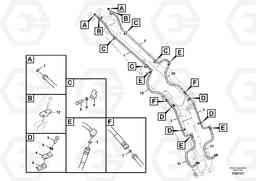 59101 Working hydraulic, hammer and shear for adjustable boom EC140C, Volvo Construction Equipment