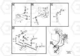 104578 Working hydraulic, dozer blade EC140C, Volvo Construction Equipment
