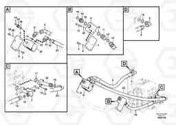 18906 Working hydraulic, hammer and shear for upper EC290C, Volvo Construction Equipment