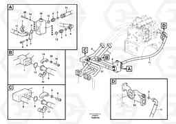 29000 Hydraulic system, control valve to boom and swing EC330C, Volvo Construction Equipment