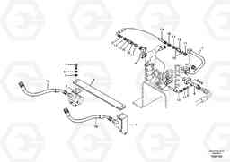 45107 Hydraulic system, control valve to return filter EC210B APPENDIX FORESTRY VERSION, Volvo Construction Equipment